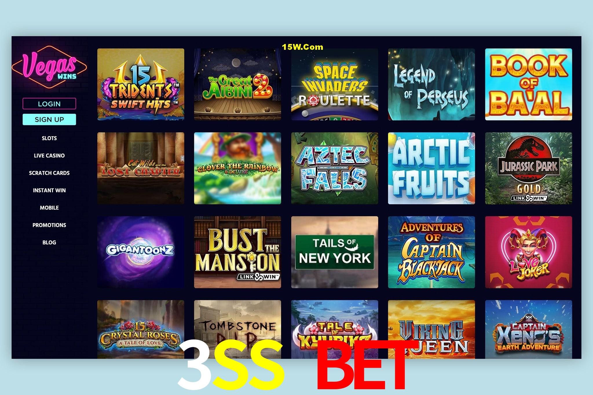 Exclusive Offers 3SS Bet